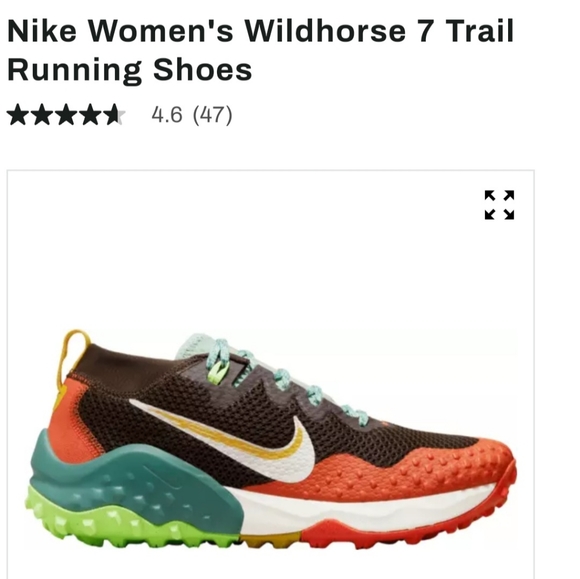 Nike Shoes - Women's sz 8 Nike Wildhorse 7 trail running shoes NWT